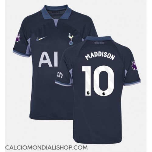 Maglie da calcio Tottenham Hotspur James Maddison #10 Seconda Maglia 2023-24 Manica Corta